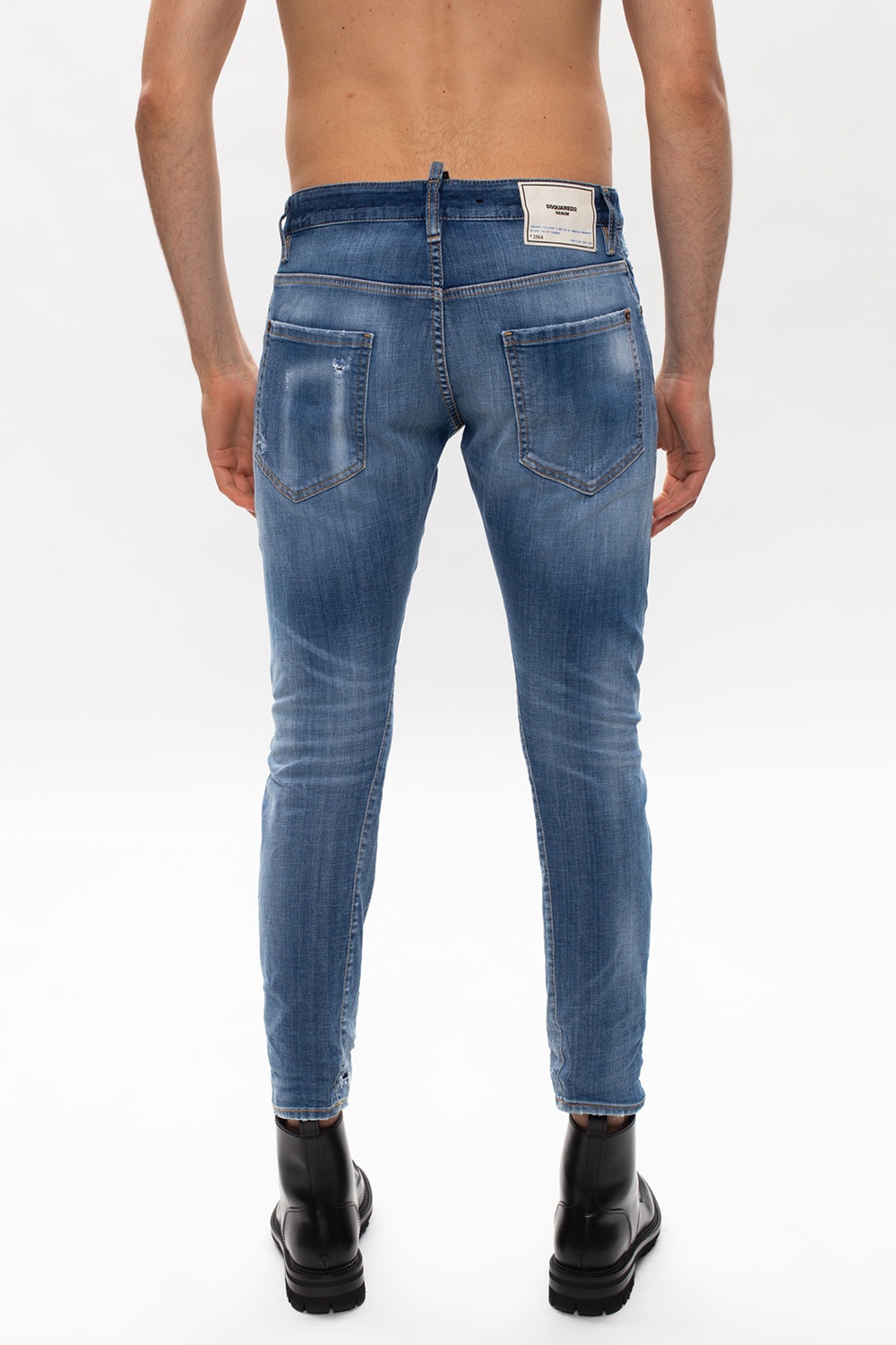 Navy blue 'Sexy Twist Jean' jeans Dsquared2 - Vitkac GB